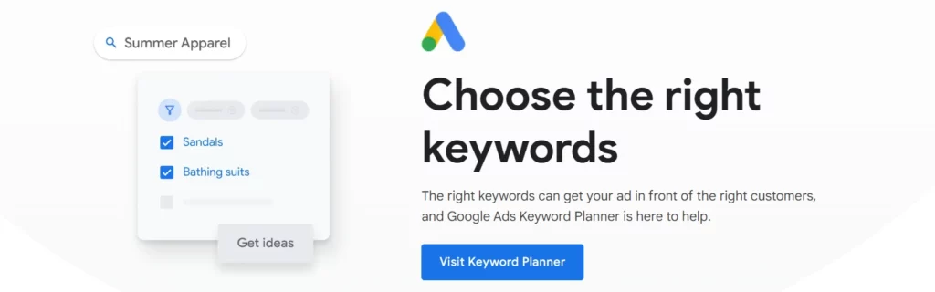 Google Keyword Planner - Greenwood Solutions Marketing Agency